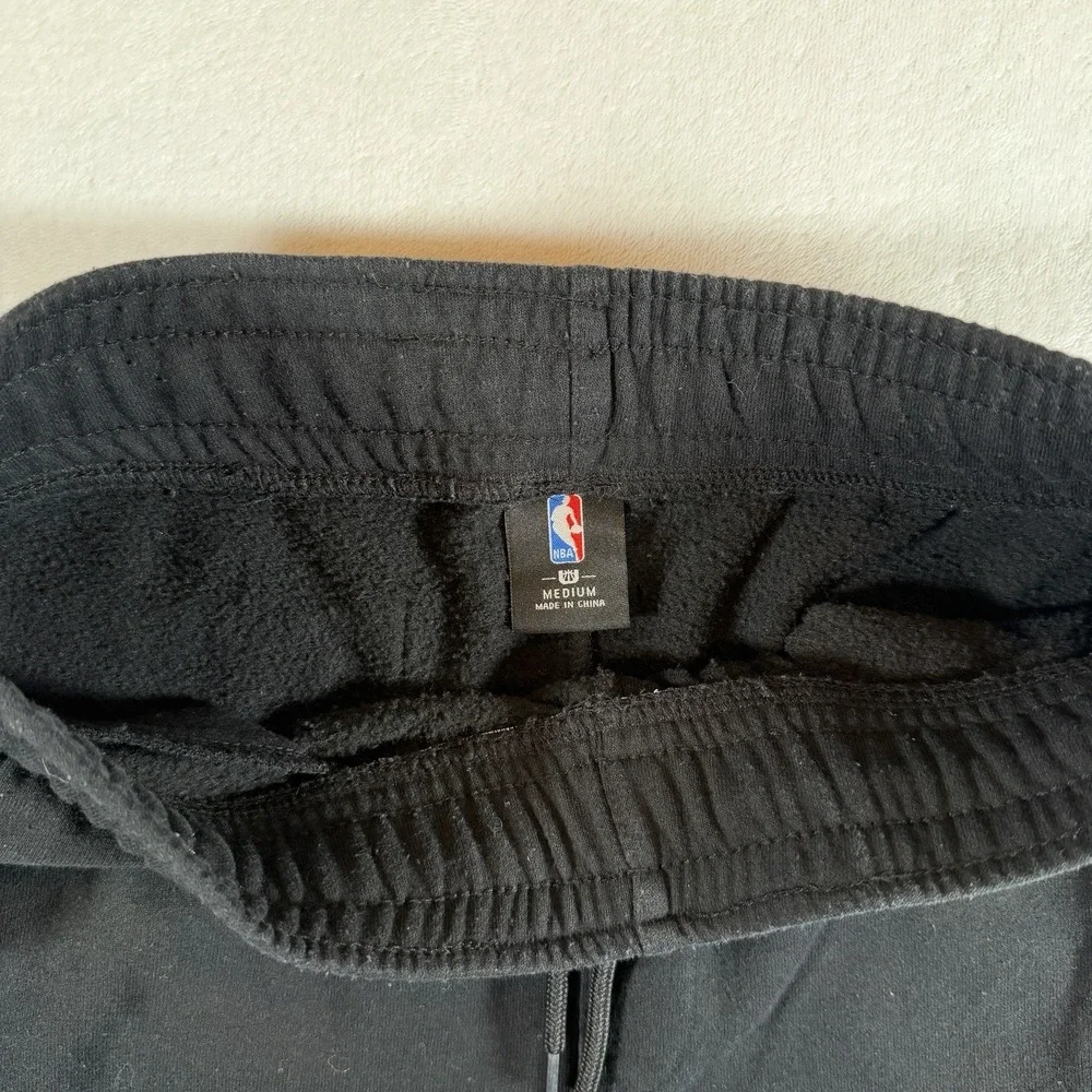 NBA Denver Nuggets Joggers Sweatpants Men's Sz‎ Med Black Athletic